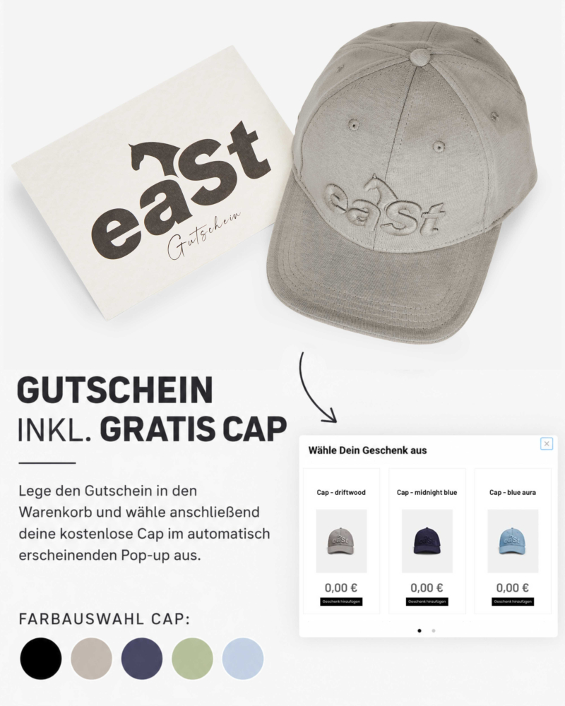 Gift Card 100€ incl. Free Cap